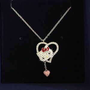 Swarovski Hello Kitty Iconic Heart Necklace